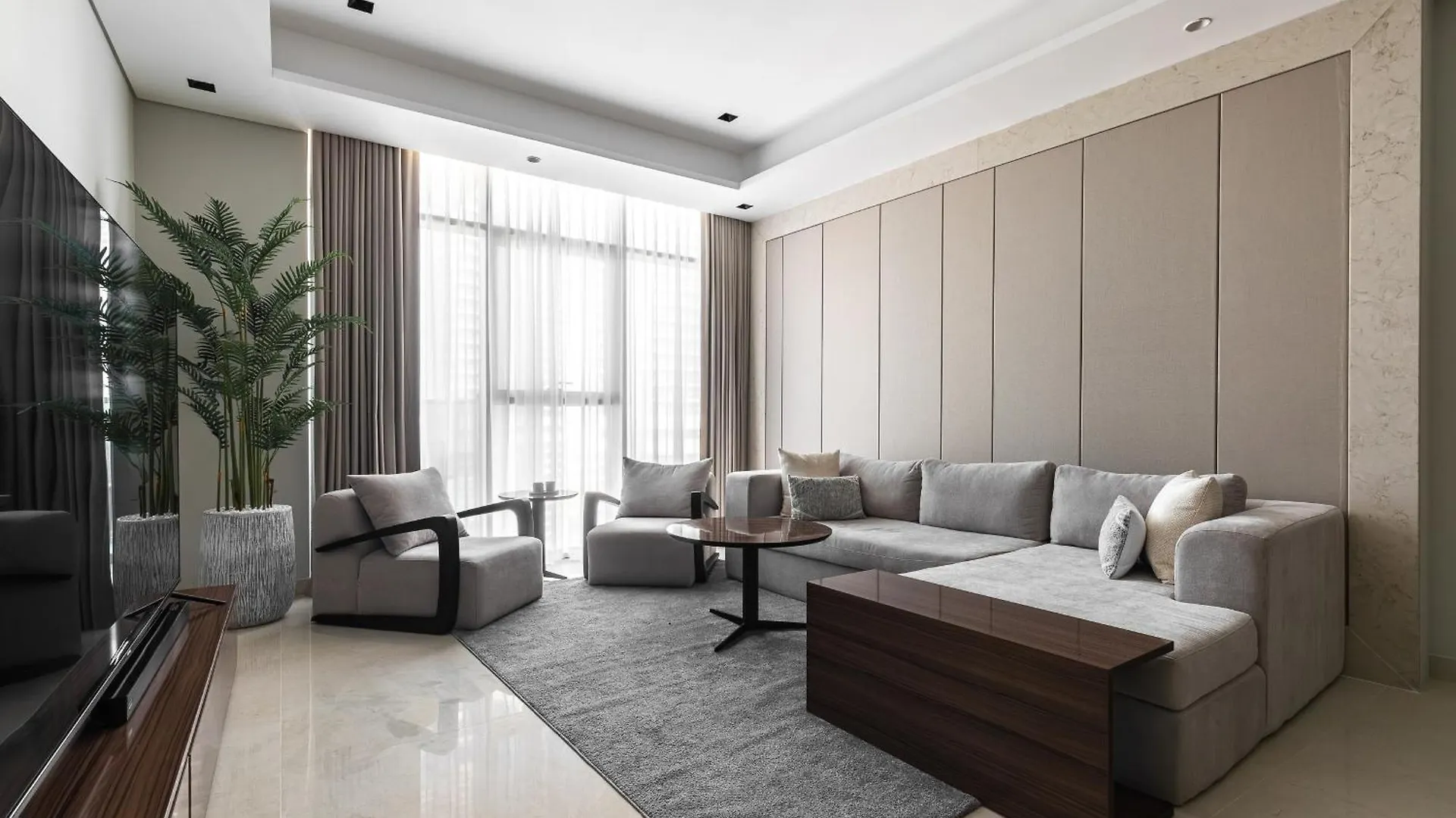 Simply Comfort Apartments At Nobles Tower Luxury Burj View Dubaj 0*,